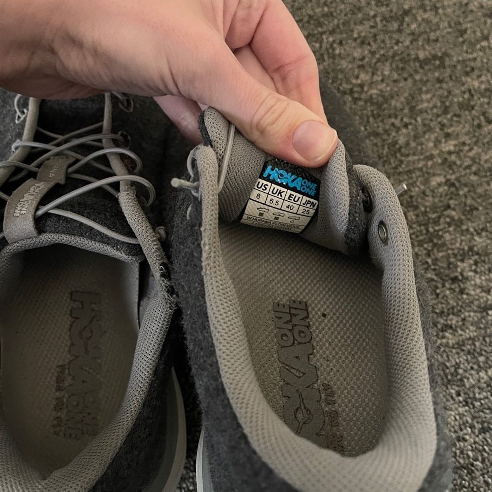 Hoka One One Hupana Athletic Shoes size 8 - Picture 12 of 13